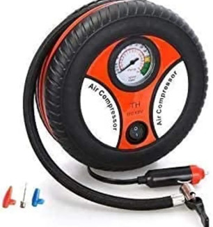 Portable Electric Mini DC 12V Air Compressor Pump For Car  Bike Tyre_AC3T238