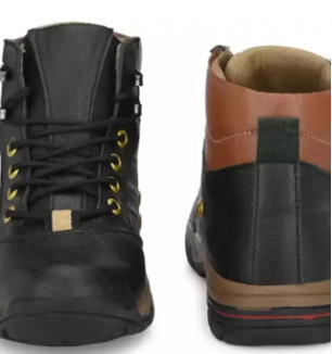 Beautiful Synthetic Leather Boots For Men