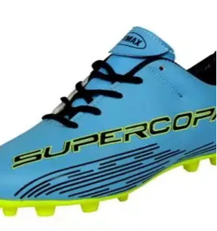 Stylish Blue PVC Self Design Sports Shoes For Men