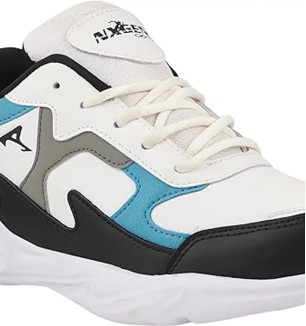 Stylish EVA White Sports Shoes For Men