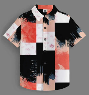 Stylish Lycra Printed Casual Shirts For Men