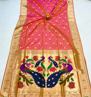 Pure Paithani Silk Saree