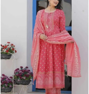 Fancy Rayon Kurta Set For Women