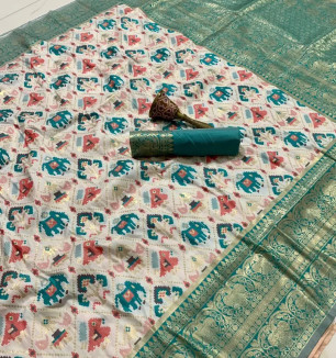 BANARASI PATOLA SOFT SILK SAREE