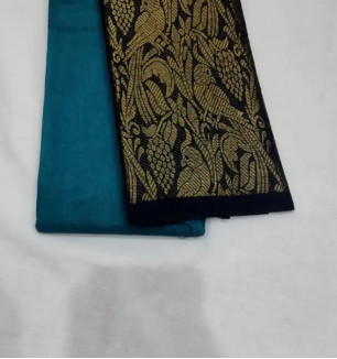 Fancy Cotton Saree Without Blouse Piece For Women