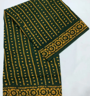 Fancy Cotton Saree Without Blouse Piece For Women