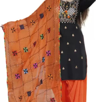 Stylish Women Rayon Kurta, Bottom And Dupatta Set