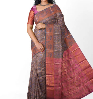 Classic Art Silk Jacquard Saree With Blouse Piece