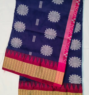 Classic Art Silk Printed Saree With Blouse Piece