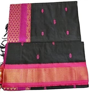 Beautiful Net Saree With Blouse Piece For Women