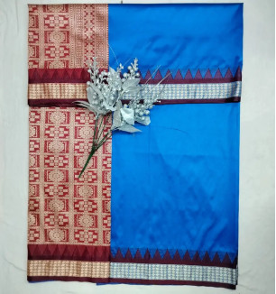 Papa Silk Plain Saree