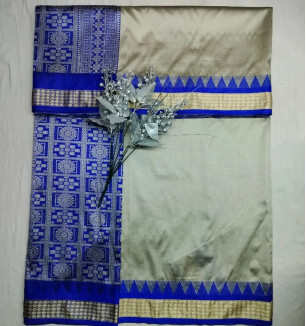 Papa Silk Plain Saree